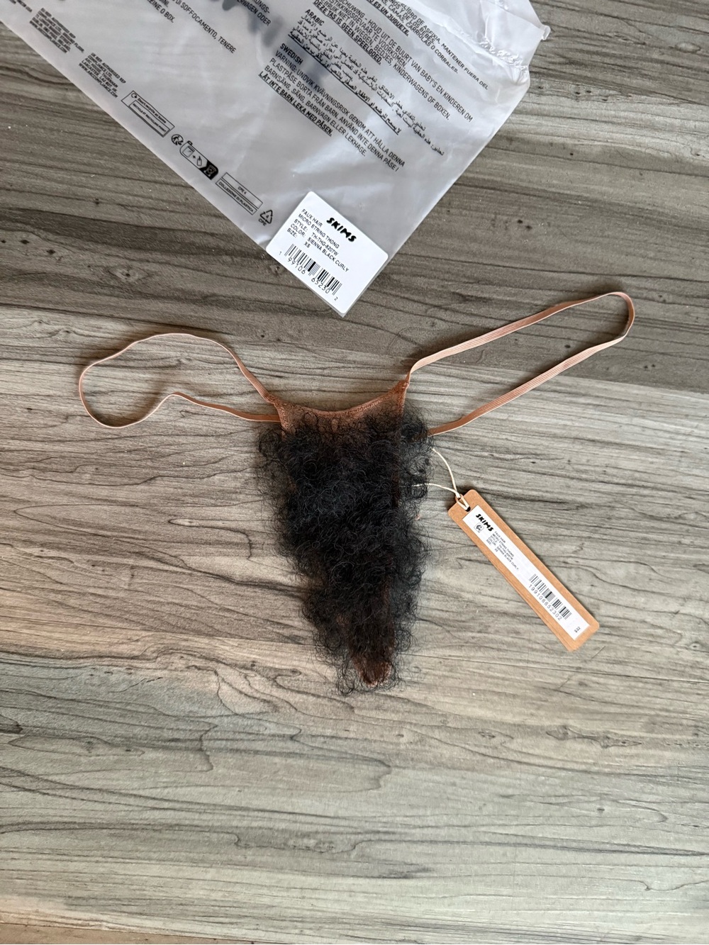 SKIMS Viral Faux Hair Micro String Thong
